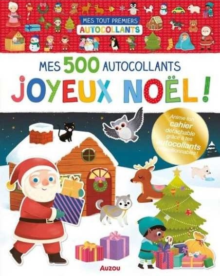 Mes 500 Autocollants Joyeux Noël - Auzou